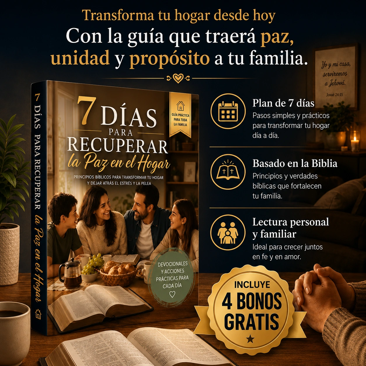 7 Días Para Recuperar La Paz En El Hogar · Banner principal